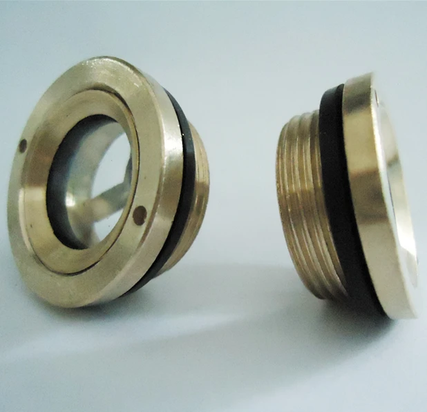 M27x1.5 oil level indicator with sight glass