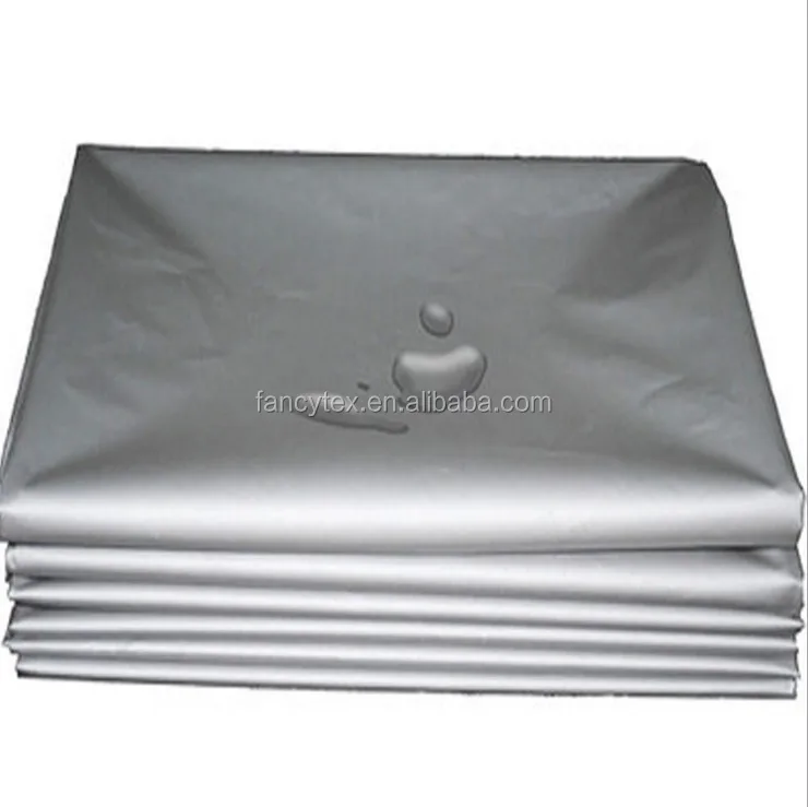 
190T 210T polyester taffeta 170T silver coated car cover fabric taffeta waterproof 