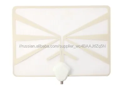 ТВ МВ+ДМВ АНТЕННА КОМНАТНАЯ АКТИВНАЯ ПОРТАТИВНАЯ С БЛОКОМ ПИТАНИЯ СО ВСТРОЕННЫМ УСИЛИТЕЛЕМ