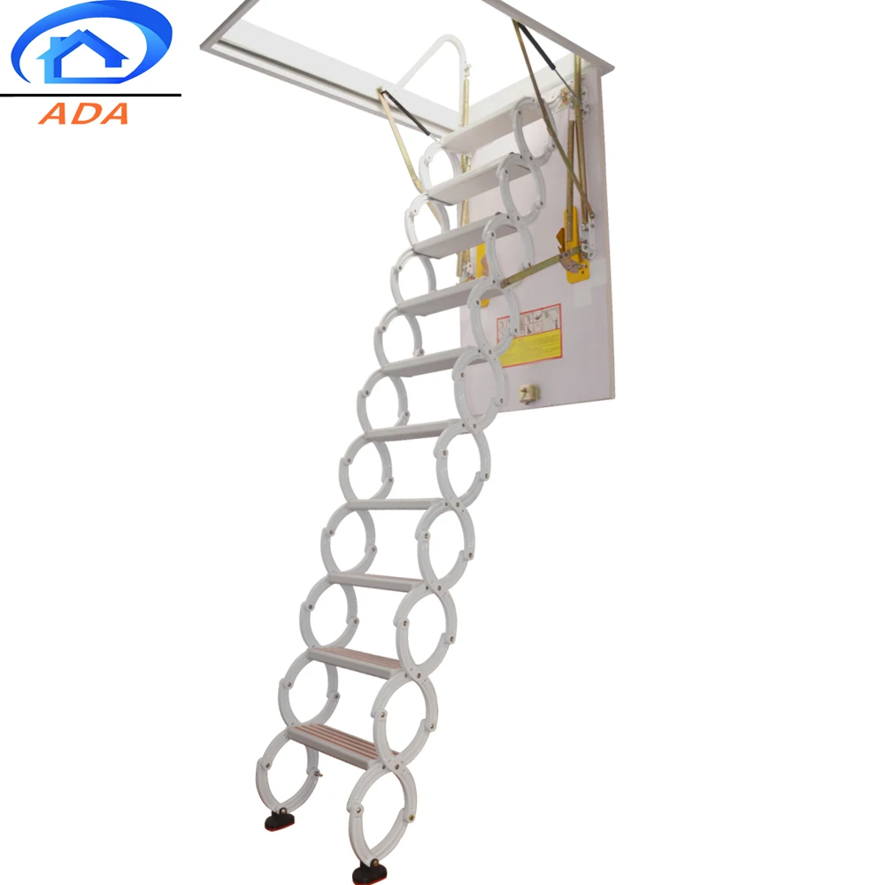 Family Use Lightest Folding Telescopic Ladder