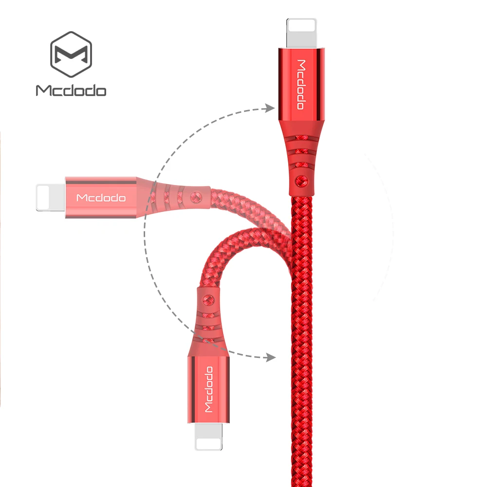 Mcdodo кабель для передачи данных для iphone x Кабель для 5 6 7 8 P x