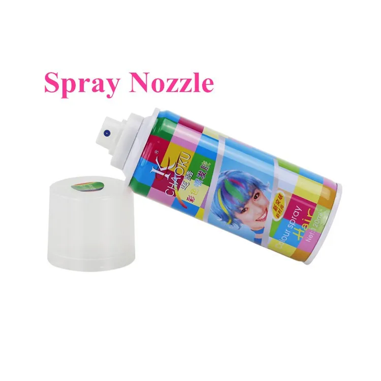 Custom 120ml temporary washable hair color spray for hair