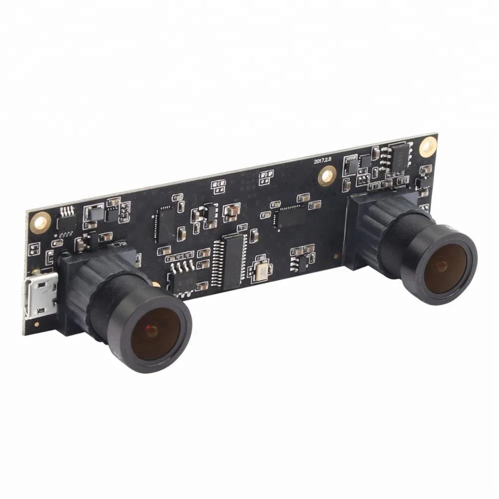ELP 2.8mm Wide Angle Dual Lens USB Camera Module Aptina AR0330 1920x1080 mjpeg 30fps Camera usb for 3D Video Camera