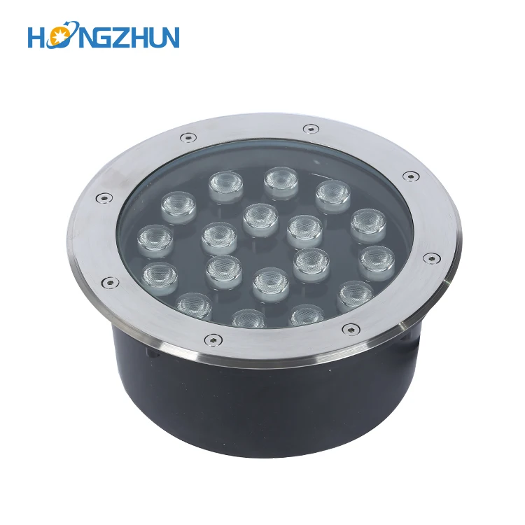 Outdoor IP68 12/24 volt 18w inground led tree uplight for garden landscape