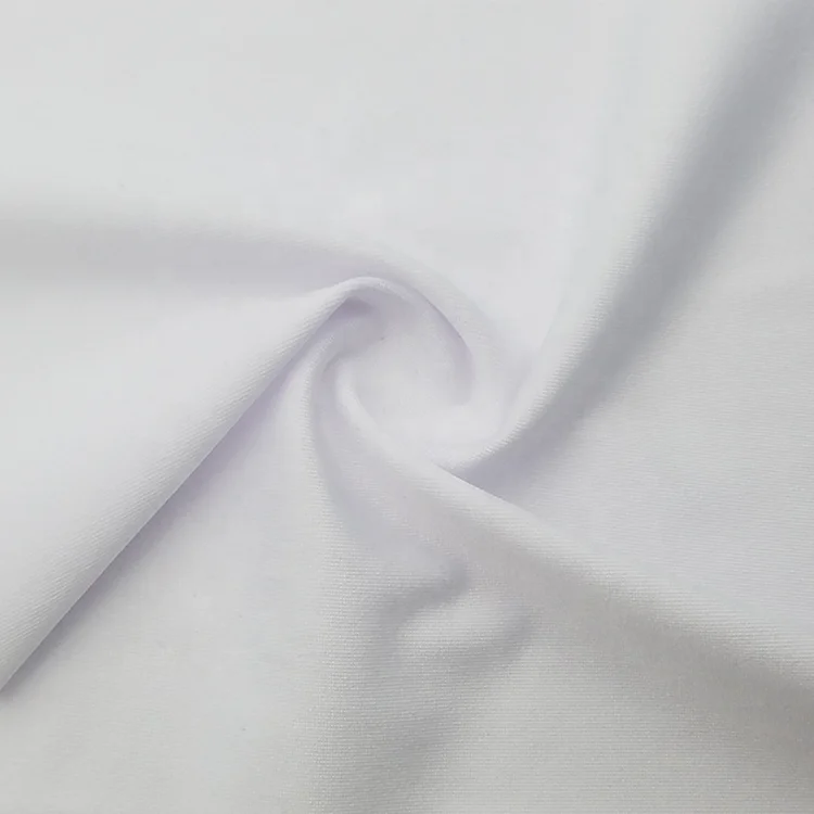 
High elastic soft spandex polyester dry fit cool touch feeling single jersey fabric 