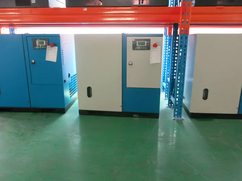 5.5kВт винтовой воздушный компрессор с ременным приводом холодильный