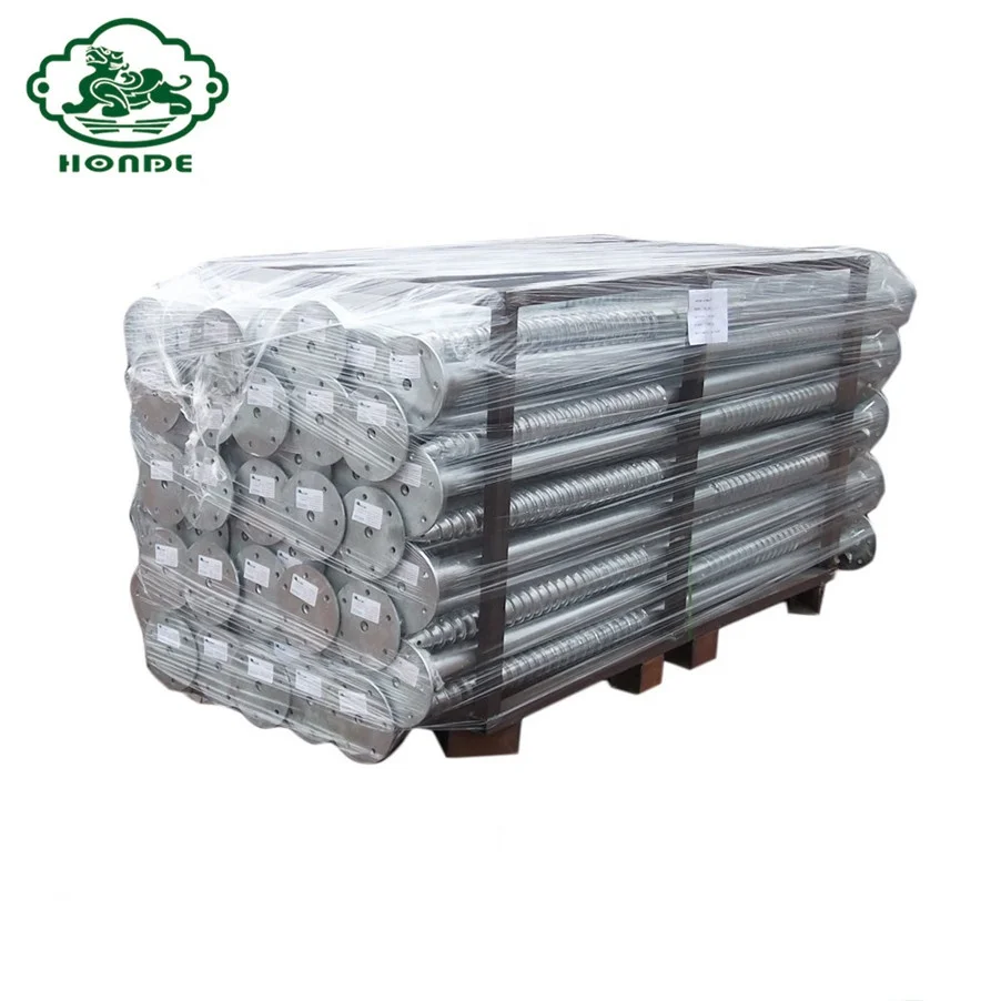 Heavy Duty Earth Screw Ground Anchor Piles