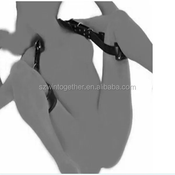 latex women bondage wear bdsm bondage kits for hand leg neck