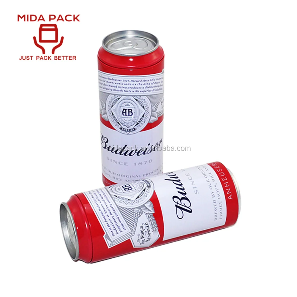 Из трех частей переработки круглые жестяные банки для продвижения