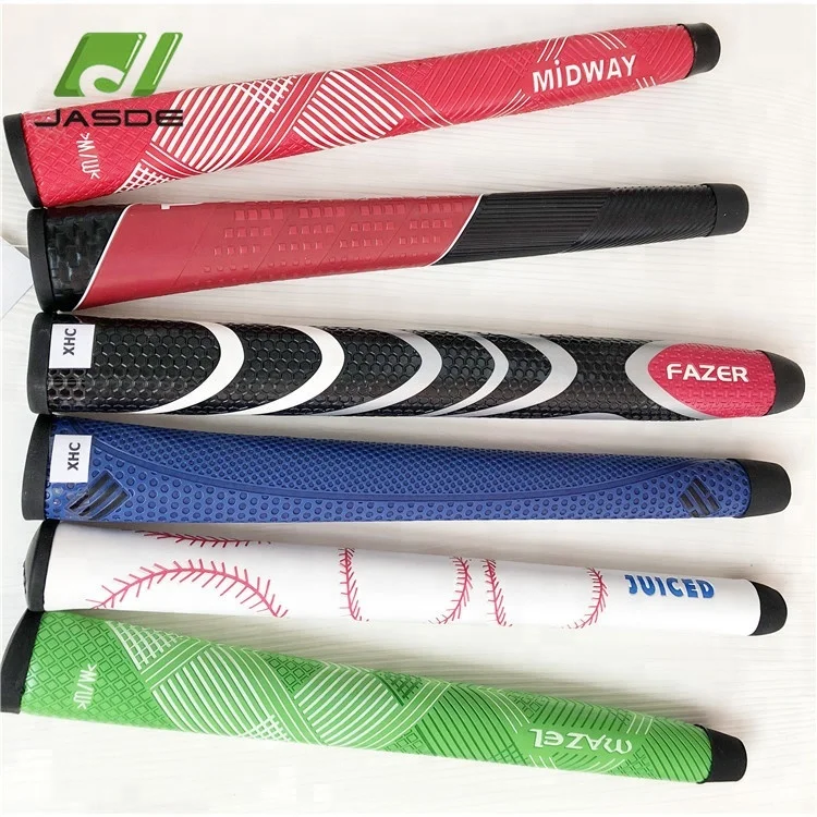 Custom half cord yarn rubber golf club grip