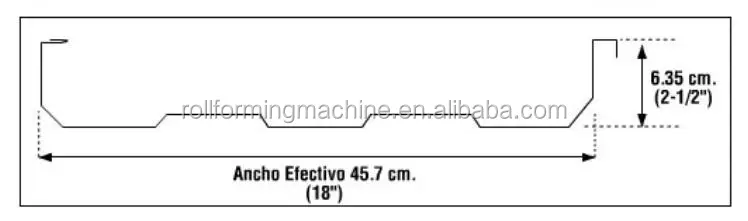 MOBILE KR 18 ROOF PANEL ROLL FORMING MACHINE