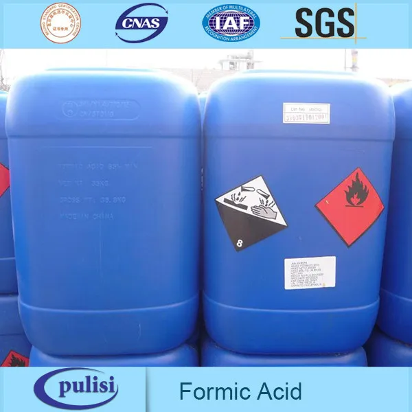 текстильной промышленности 85% муравьиной кислоты продюсер