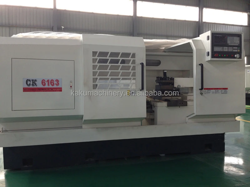 Easy operation Producing High Accuracy Accessories Machinery Industrial Tools CK6163 CNC Lathe
