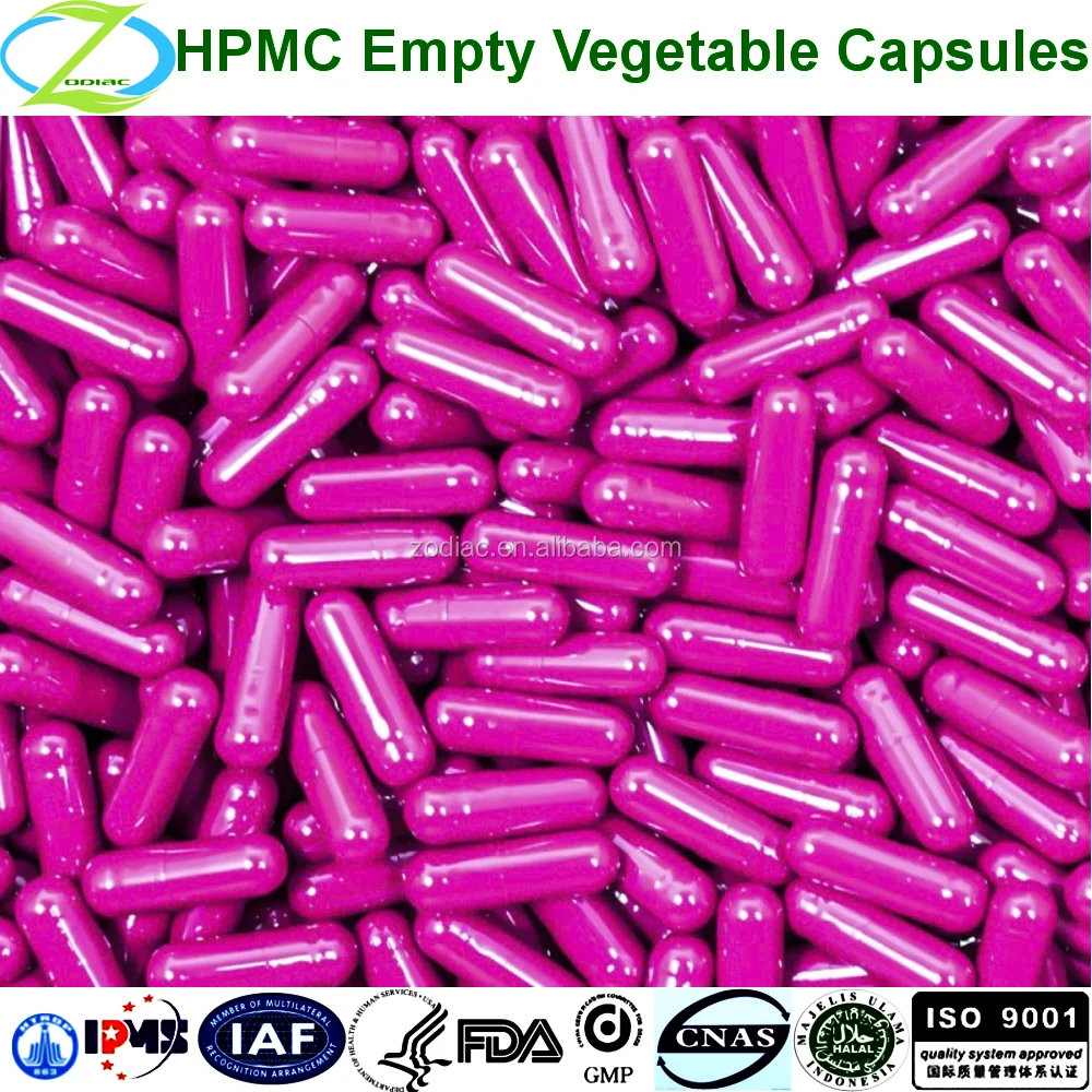 Nutraceutical Grade_GMP Certified_Halal Premium Quality_China Factory Manufactured_Pure HPMC Empty Veggie Shell
