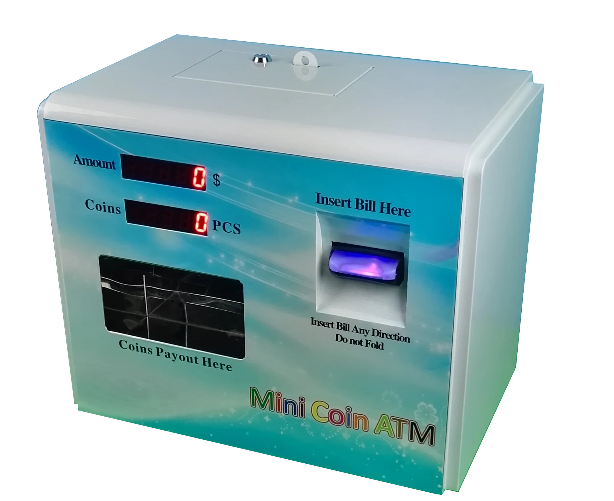 Мини-размер маркер и монетоприемник машина для прачечной