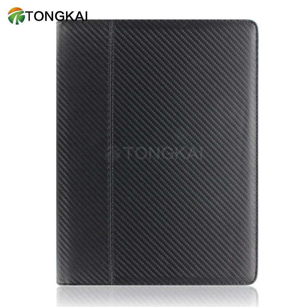 Customizable A4 File Zipper Multifunction More Data Pockets Padfolio Pu Leather Folder