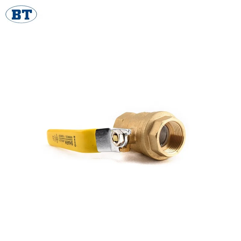 BT1032 лучший производитель клапанов, Латунный Водяной/газовый шаровой кран