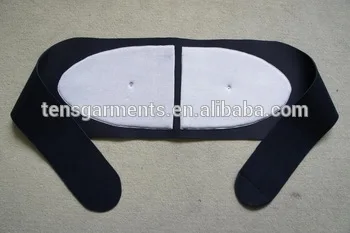 
Tens Machine Waist Belt Conductive Fabric Waist Belt for Back Pain 