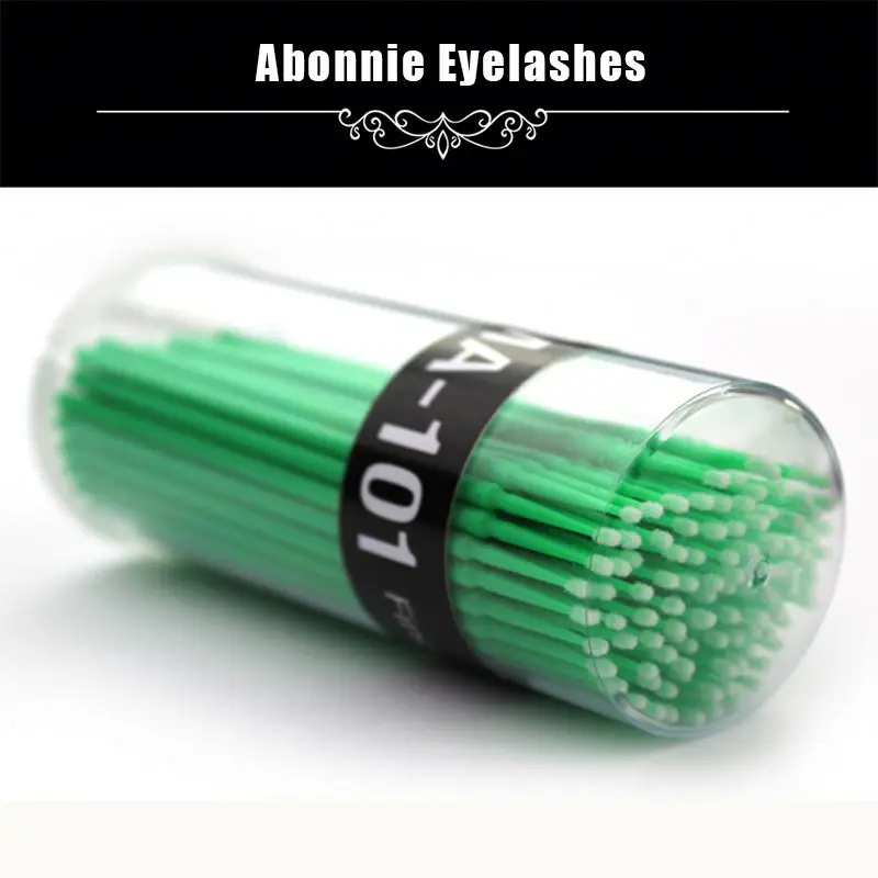 Инструмент ресниц черный чистый тампон полосы Клей Lash тампоны Лидер