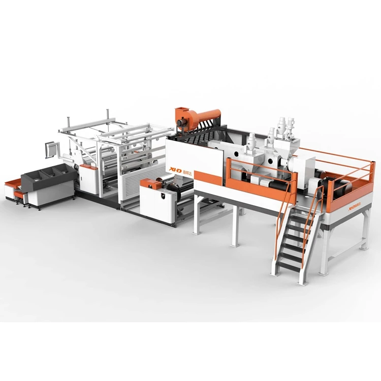 High quality 3 layers or 5 layers PE stretch film making machine manufacturer