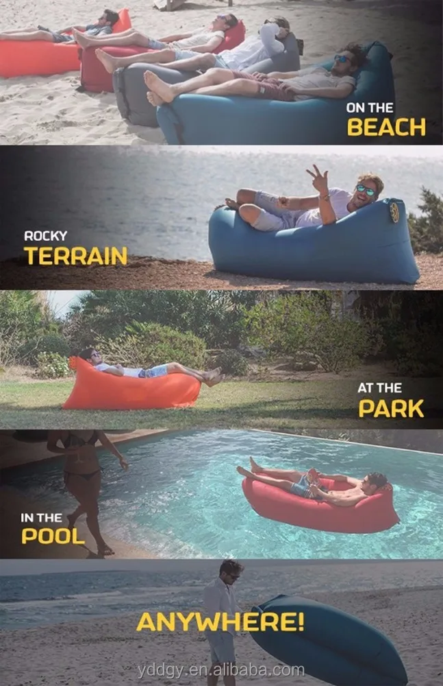 
Hot!!! Lazy BAG-2016 Self Inflating INFLATABLE Bean Bag / Lazy SOFA / Lounger 