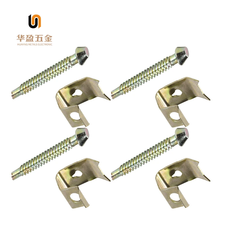 Copper Sink Undermount Sink Top Mounting Hardware Extra Long Clips Square Contemporary Manganese Steel Silver Gold or OEM CN;GUA