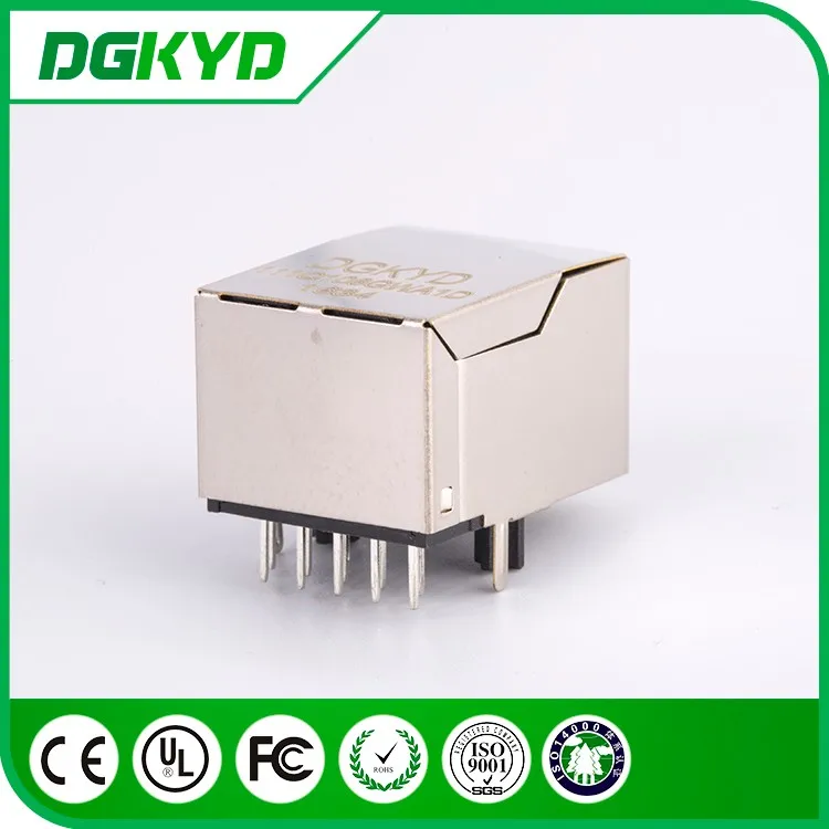 Factory price metal shielded gigabit ethernet rj45 connector