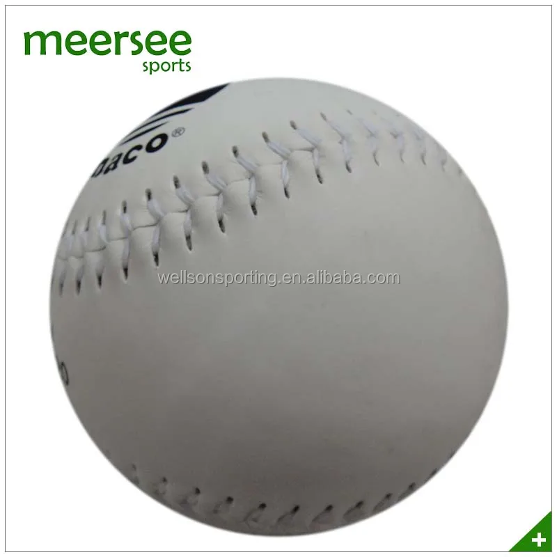 Promotional hand sewn OEM logo printed softball