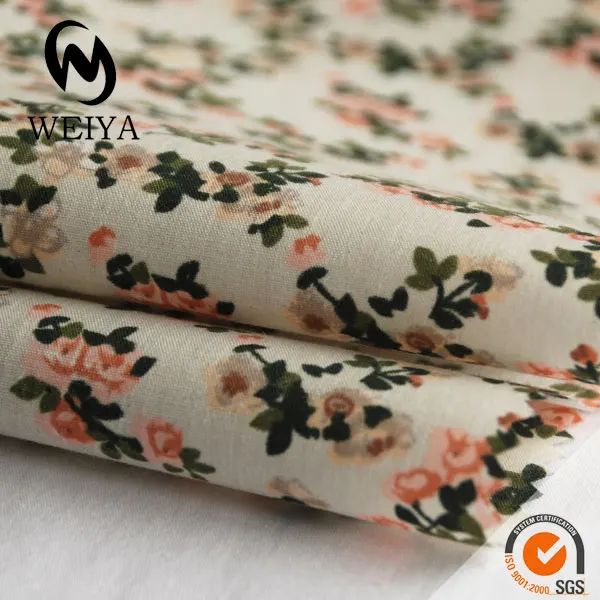 
CP-0013 High quality 2018 hot sale cheap pattern 65% polyester 35% cotton fabric for clothes 