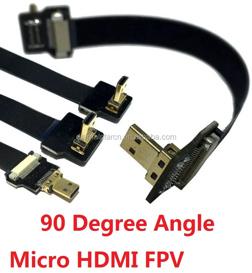 FPV Camera cable Flat Flex Ultra Thin hdtv connector