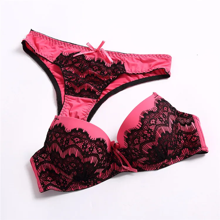 Sexy Mature Cute Lace Bra Set Hot Girls Sexy Bust Women Cotton Striped Push Up Bra