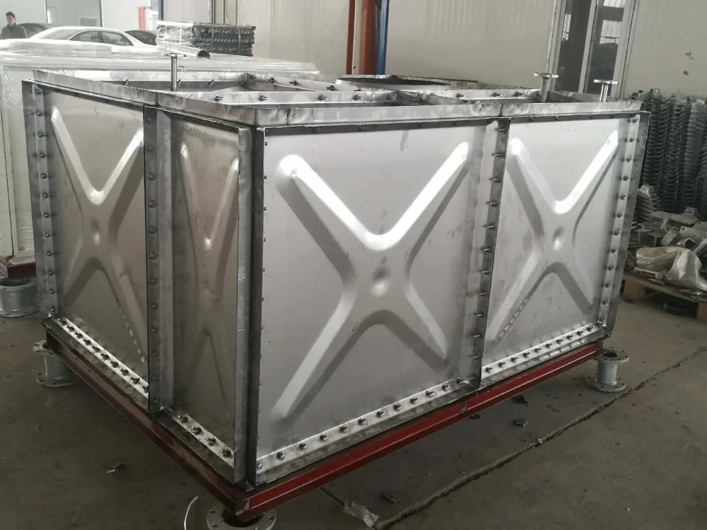 April Promotion! Standard Stainless steel 316  material pressed panels bolted assembled water tank