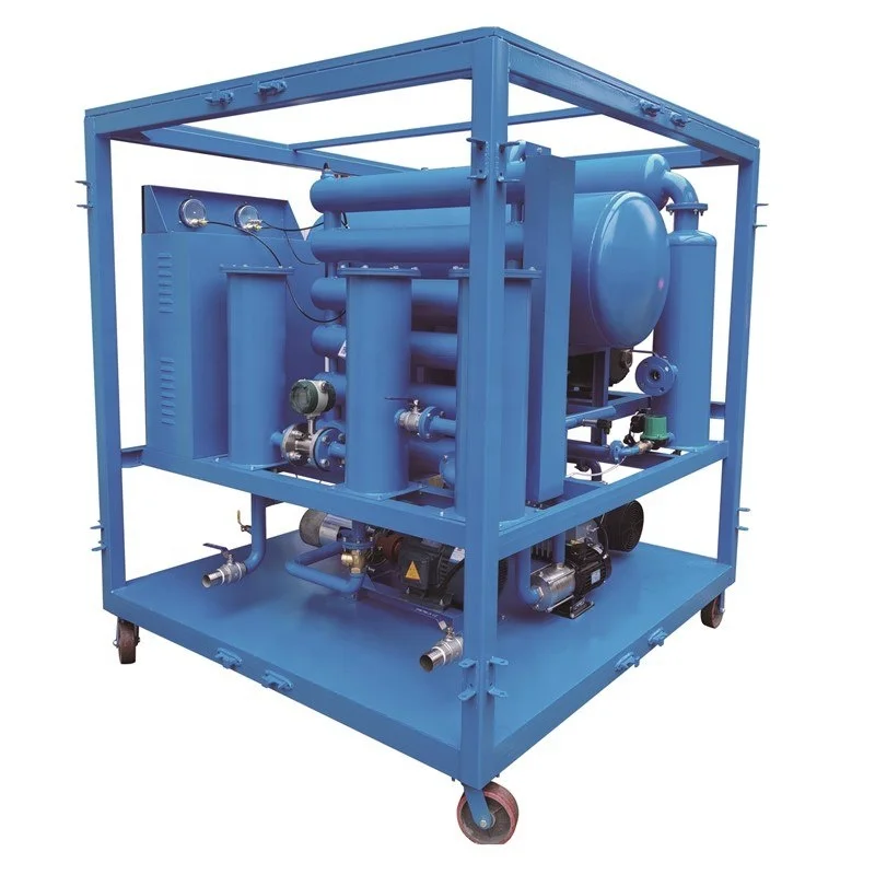 
Double Stage Vacuum Transformer Oil Dehydration Refining Plant 