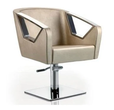 gray barber chair/ 2019 hot sale hydraulic reclining barber chair manufacturer in china / mobile barber chair