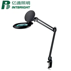 factory customized floor lamp magnifying glass with led light used spa equipment