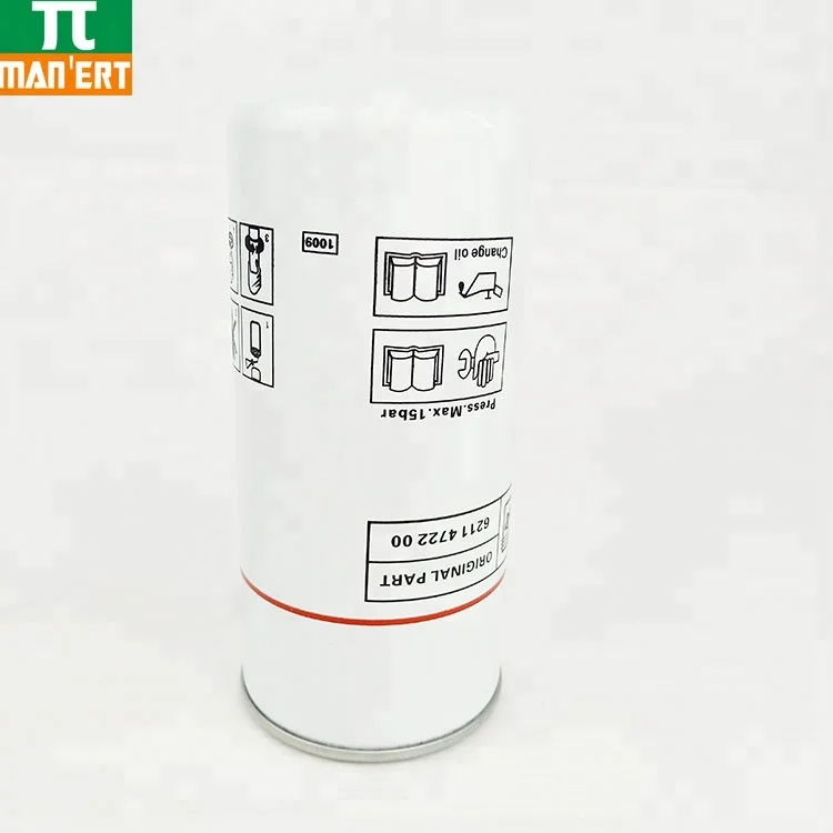 High efficiency 6211472200 air compressor oil filter compressor fuel filter