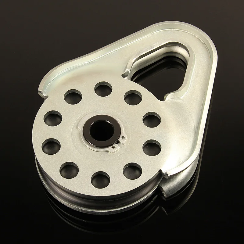 4X4 9t nylon plastic snatch block for wire cable rope