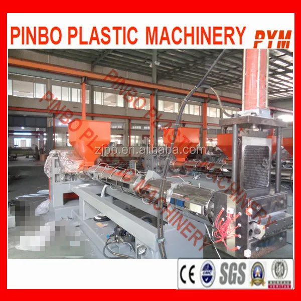Waste processing plant and recycling machine and recycling line