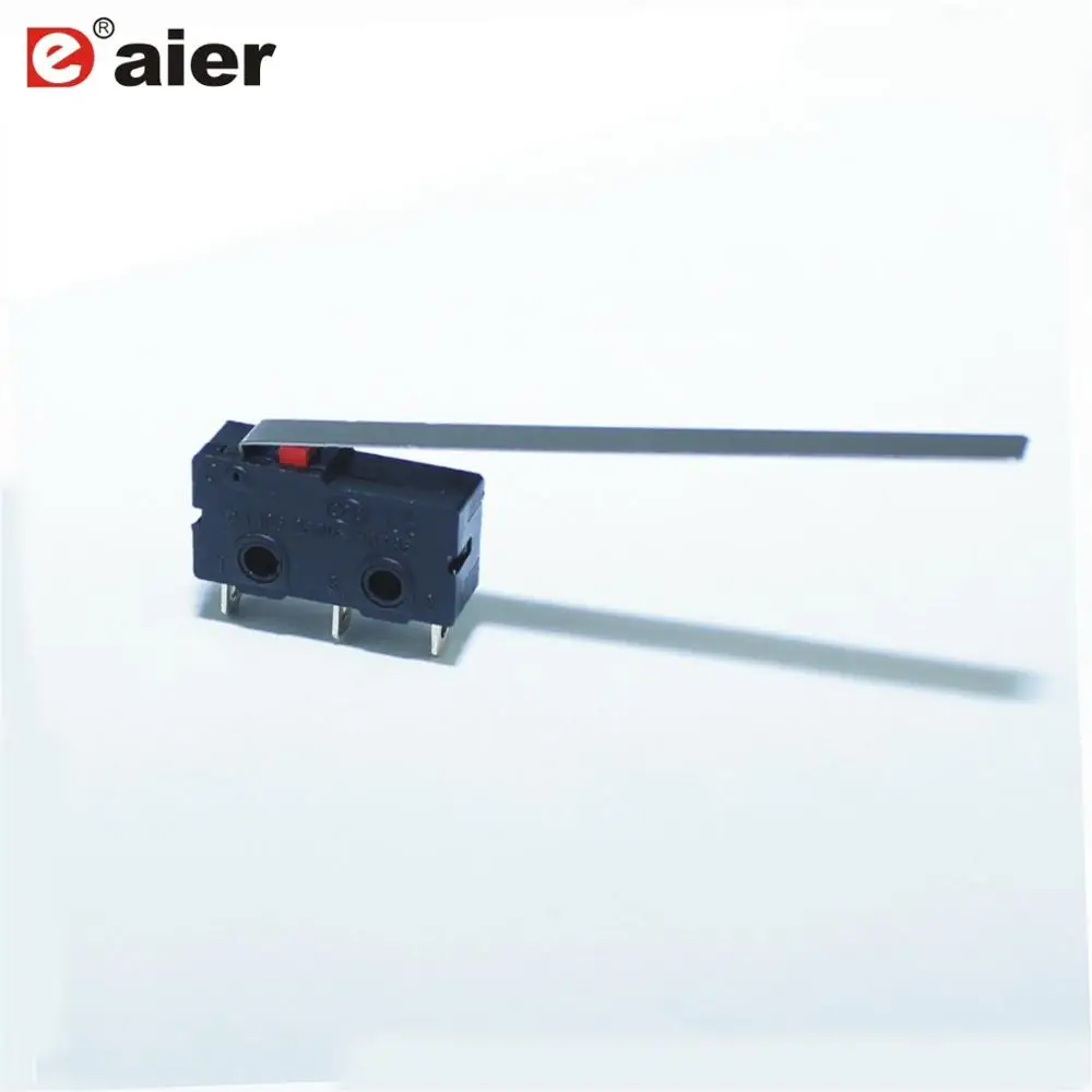 Miniature Solder Terminal Long Lever Micro Switch 10A 250V T85