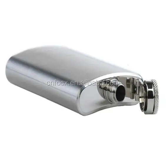 Карманная плоская фляжка из нержавеющей стали/бутылка для алкоголя, виски, ликера/Карманная бутылка для ликера из нержавеющей стали