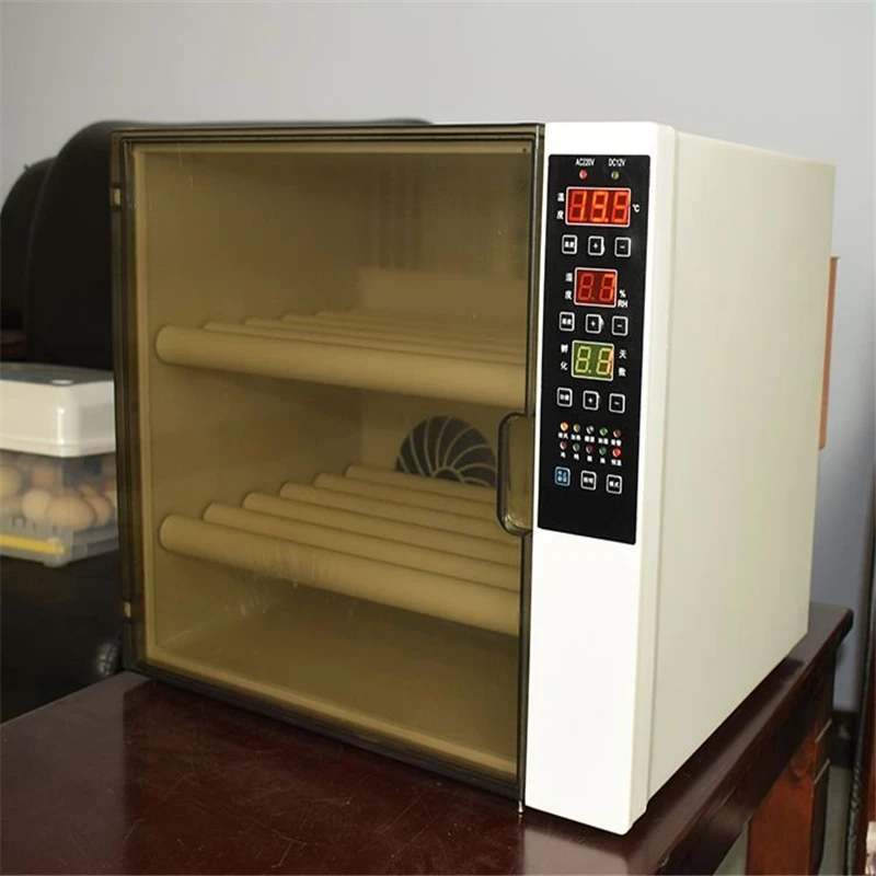 High hatching rate new design 60 capacity double power automatic  incubator /Egg hatching machine price +86-15864187972