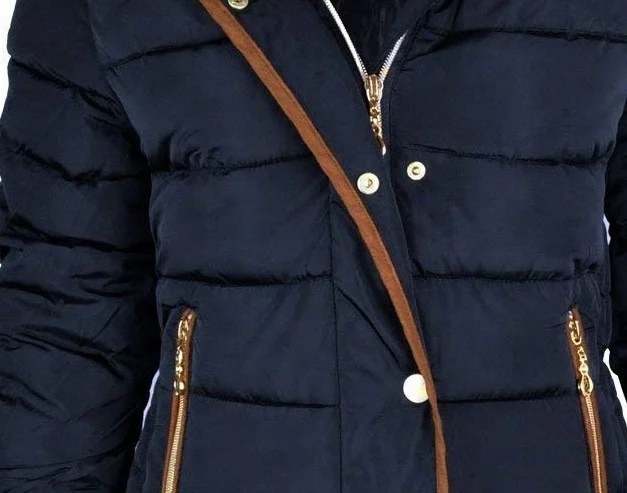 customised warm jacket fur pattern Winter Lady Warm loose Styles jacket wholesale