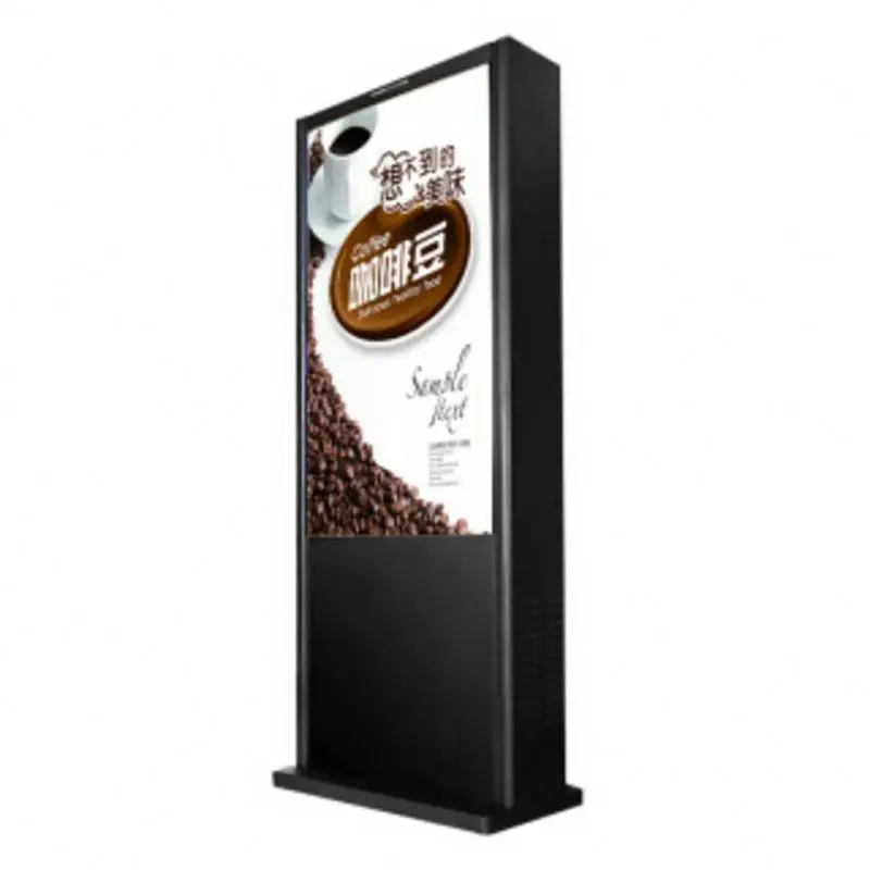 42 46 50 55 65 Inch Floor Standing Outdoor Lcd Advertising Display Totem Touch Screen Kiosk