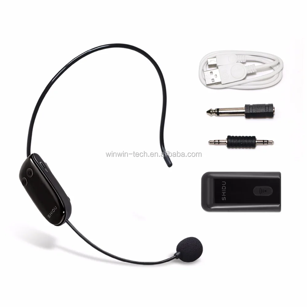 SHIDU SD-U8 UHF Многофункциональный беспроводной микрофон Портативный усилитель голоса