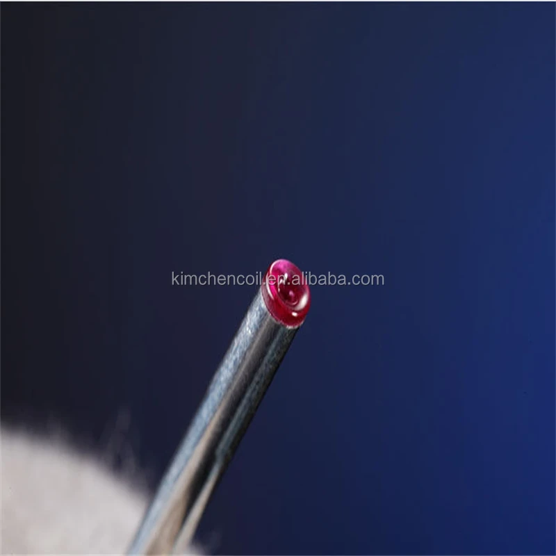 Durable Scratch Proofing Ruby Tipped Coil Winding Nozzle with 0.3mm Inner hole