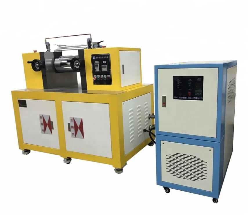 Oil Heating Two Roll Mill Open Mixing Mill for Plastic and Rubber Raw Material