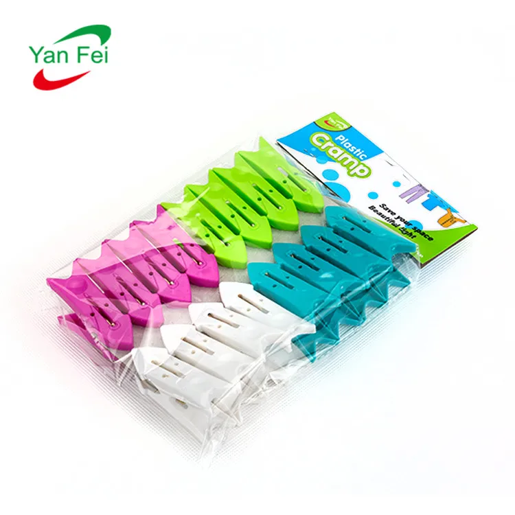 Wholesale High Quality Hot Selling Custom Colorful Plastic Clothespin Fashion Clothes Pegs Beach Chair Towel Clip For Laundry