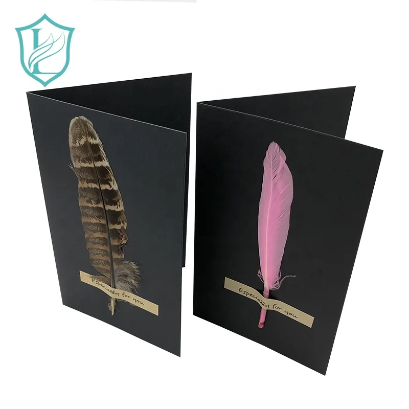 
High Quality Custom Colorful Paper Greeting Card Printing Service 