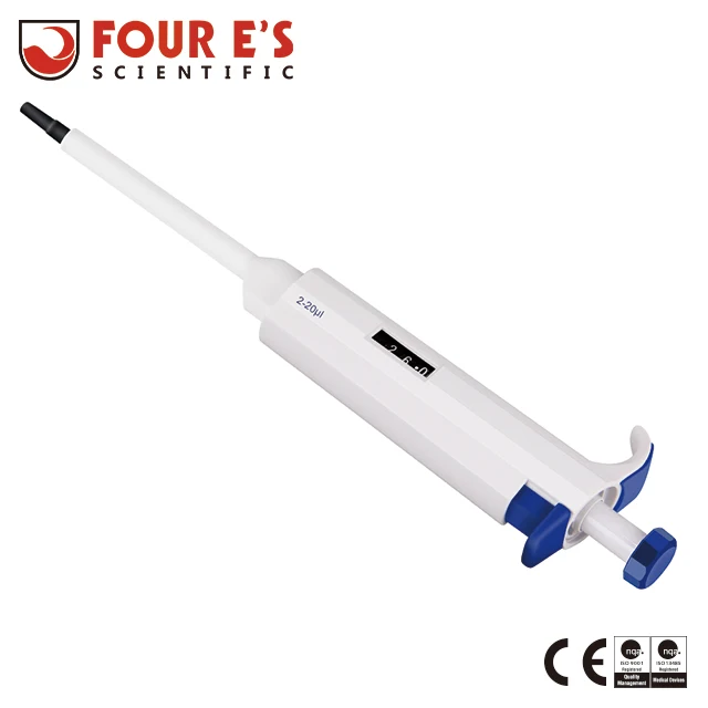 Low plunger pressure Ergonomic design Adjustable Volume autoclaved  plastic Pipette tips 0.1ul to 10ml