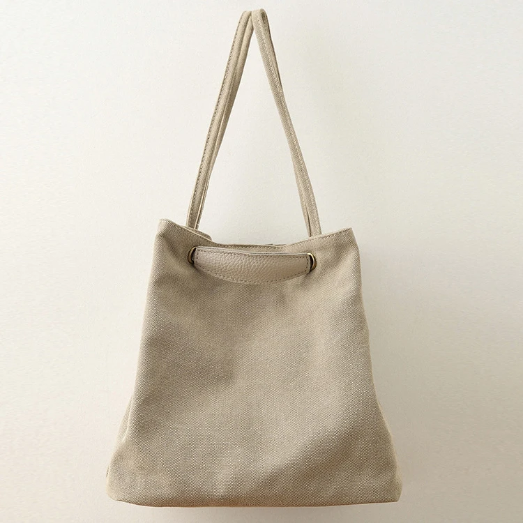 Grocery Cotton Eco College Bags Fashion Shopping Tote Bag for Girls
